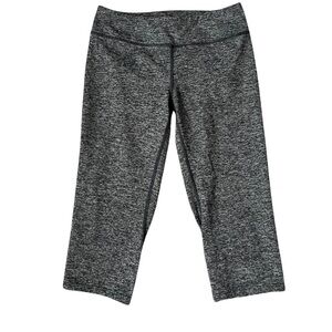 Zella Girl Heather Grey capri leggings, size large (10/12)